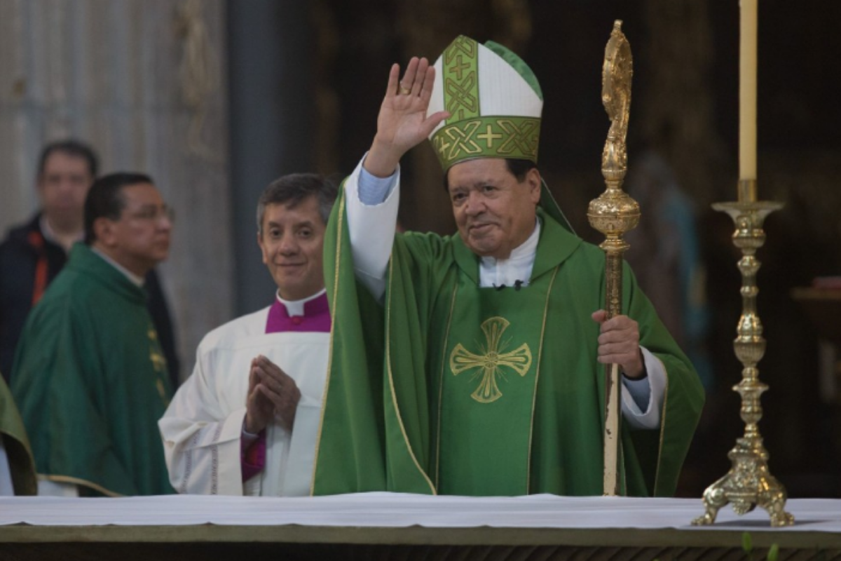 Cardenal Norberto Rivera es dado de alta de Covid-19