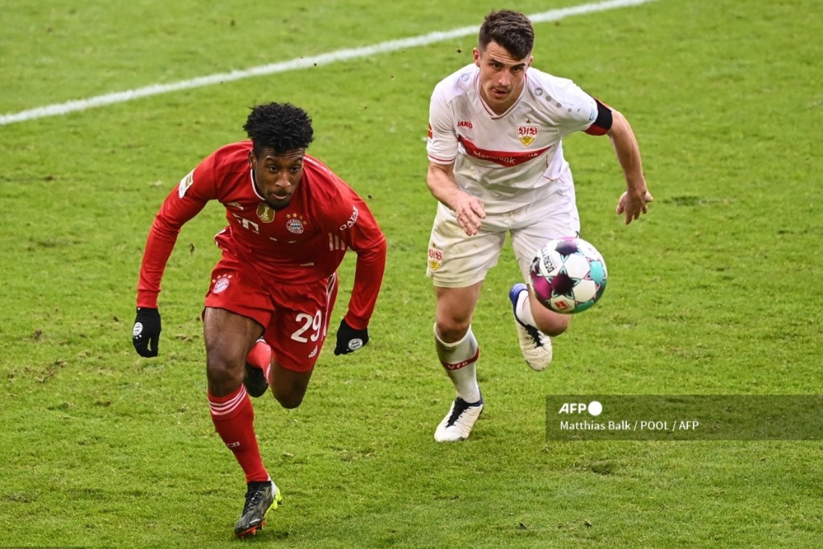 Bayern golea 4-0 a Stuttgart pese a jugar con diez jugadores casi todo el partido