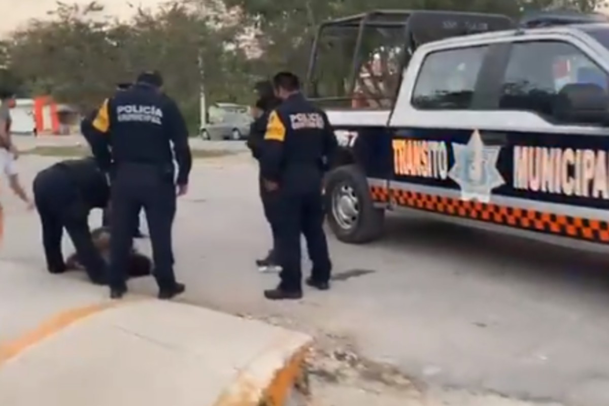 Mujer que murió en Tulum al ser sometida por la policía era salvadoreña