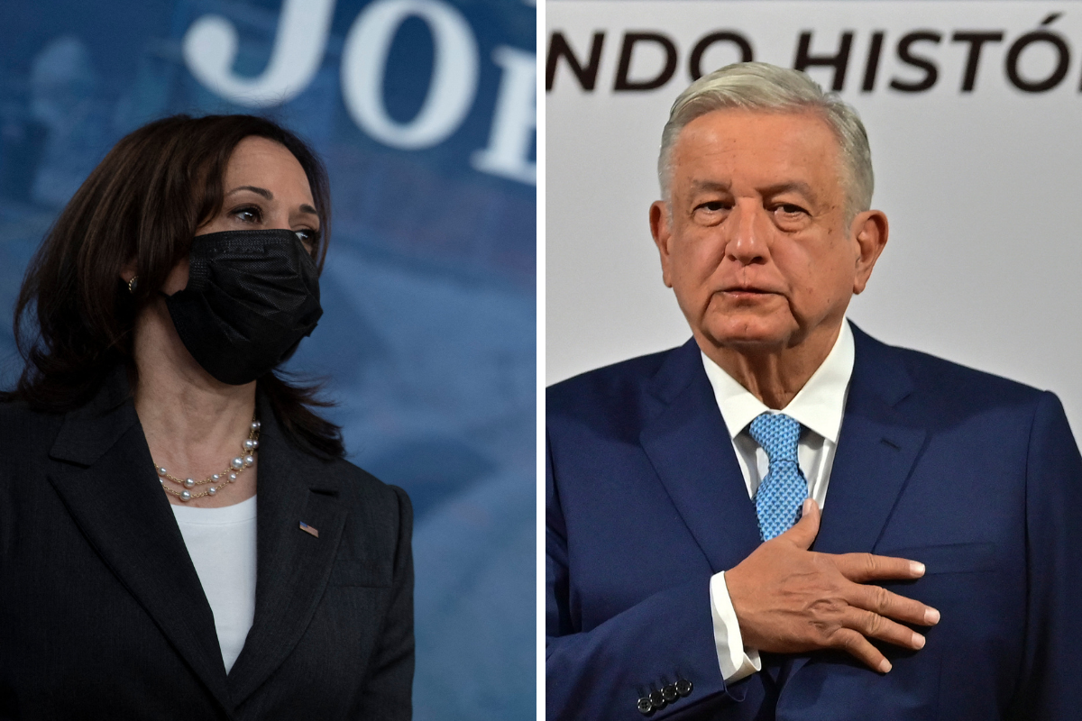 “Hay disposición en el combate al tráfico de personas”, AMLO tras hablar con Kamala Harris