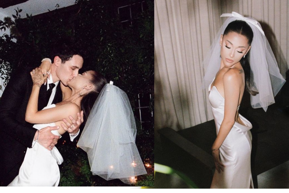 ¡Por fin! Ariana grande comparte fotografías de su boda con Dalton Gomez