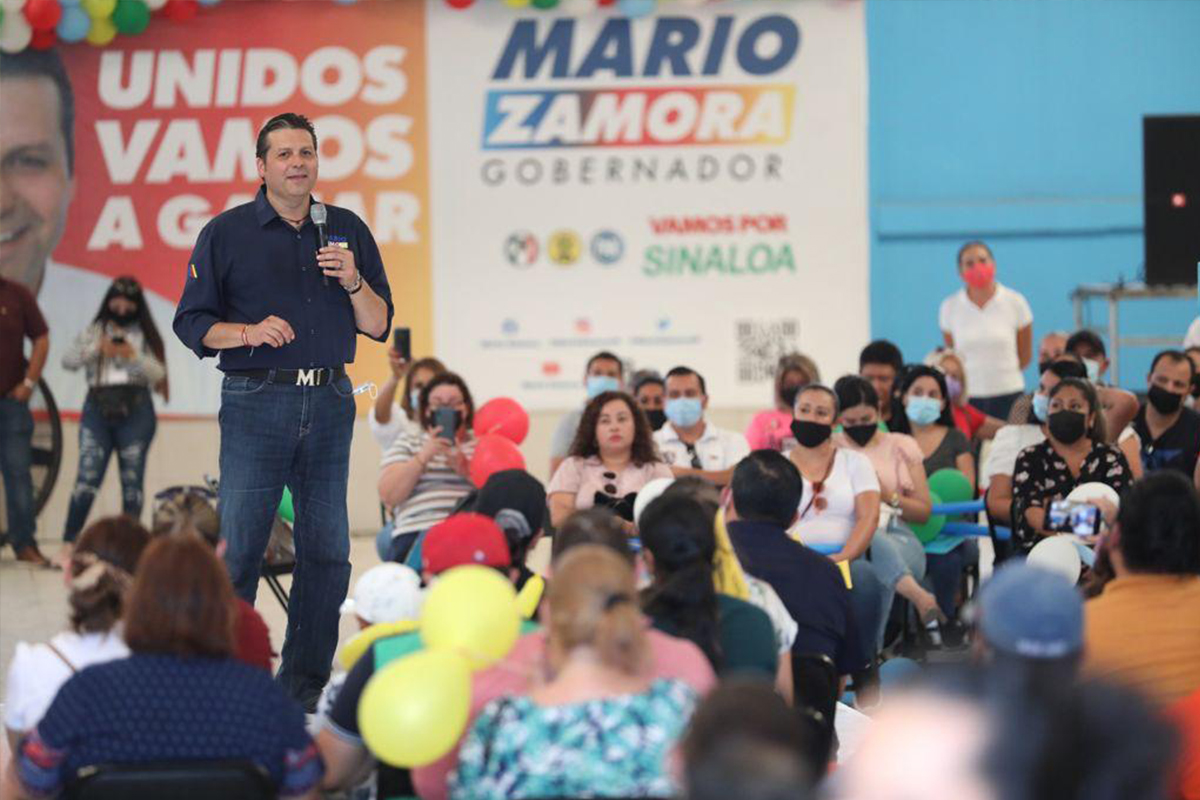 Mario ya alcanzó, el de enfrente ni cuenta se ha dado