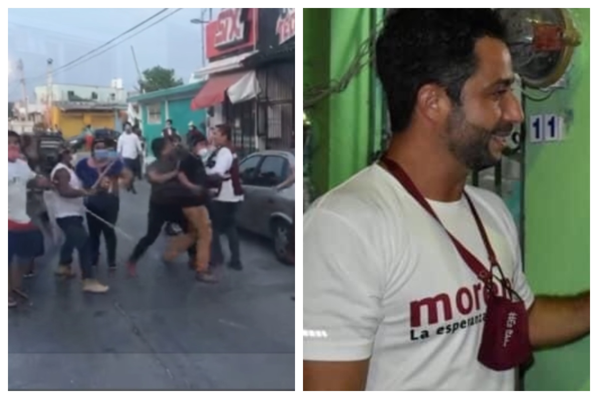Atacan con ácido a candidatos de Morena en Isla del Carmen, Campeche