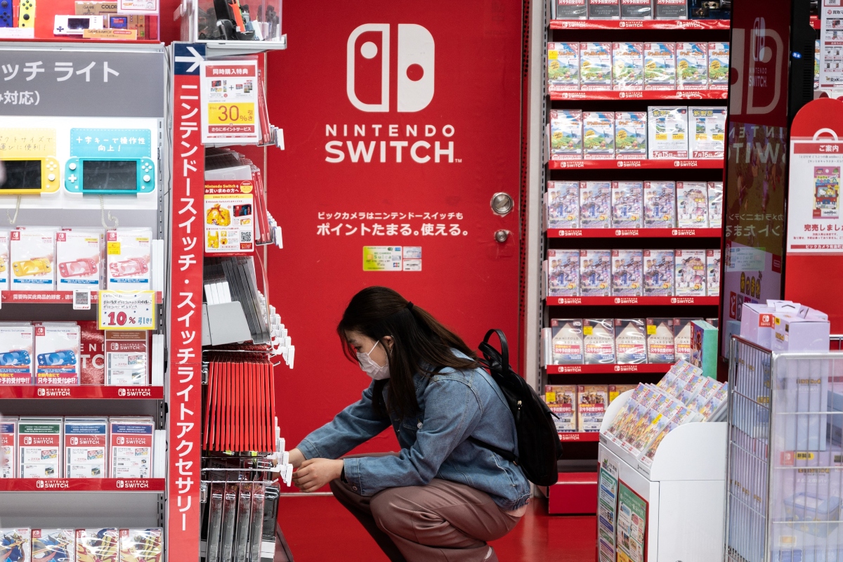 Nintendo anuncia una ganancia anual récord en 2020-21