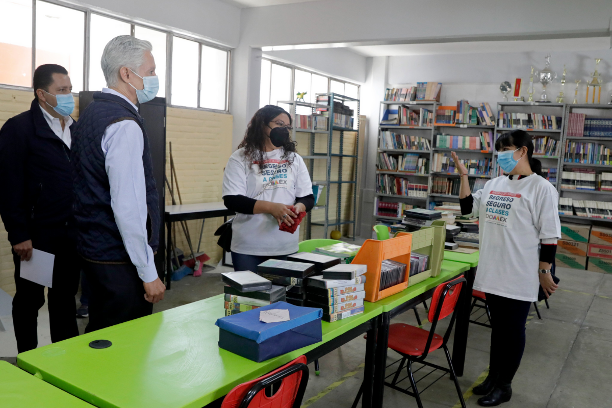 Estado de México, listo para regresar a clases presenciales para este lunes