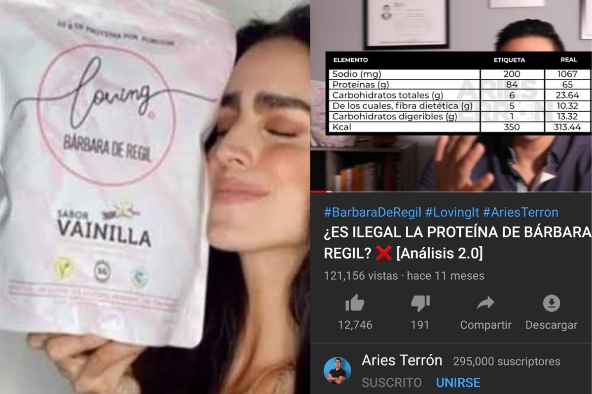 Acusan a Bárbara de Regil de hostigamiento a joven que aseguró que su proteína era dañina