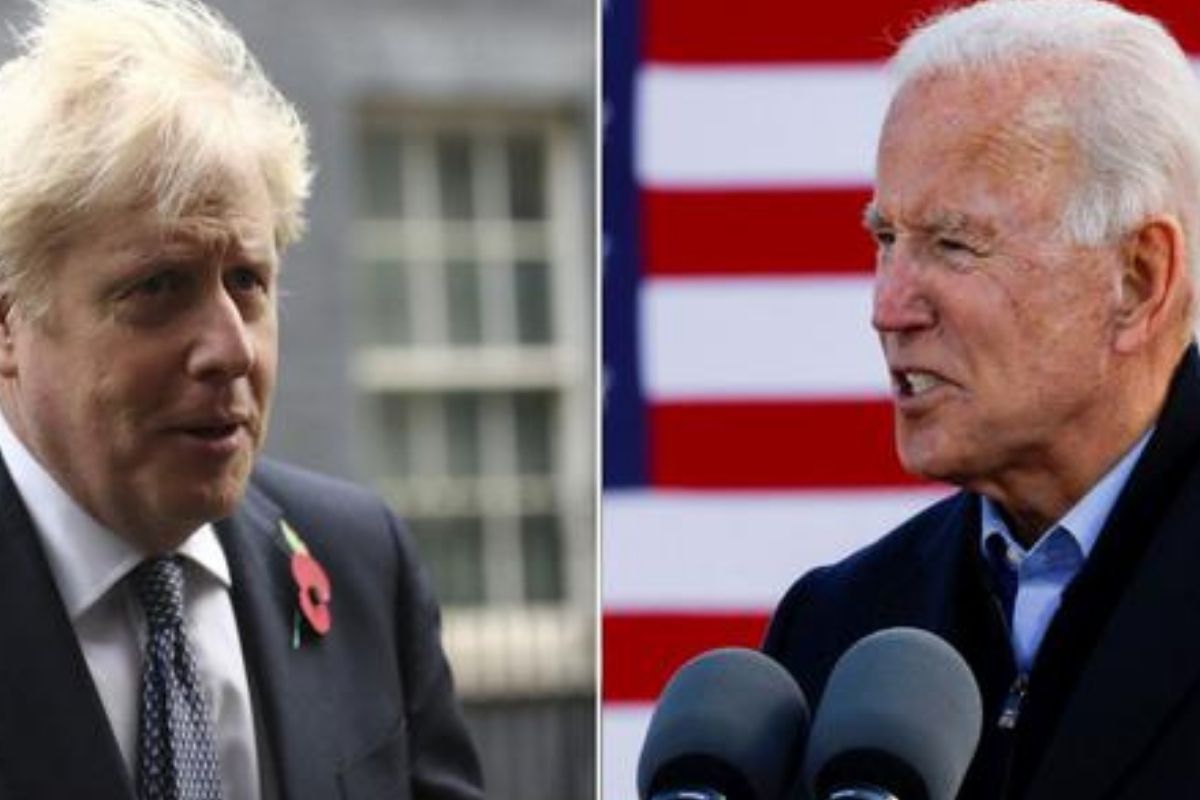 Primer encuentro entre Biden y Johnson, complicado por el Brexit en Irlanda del Norte