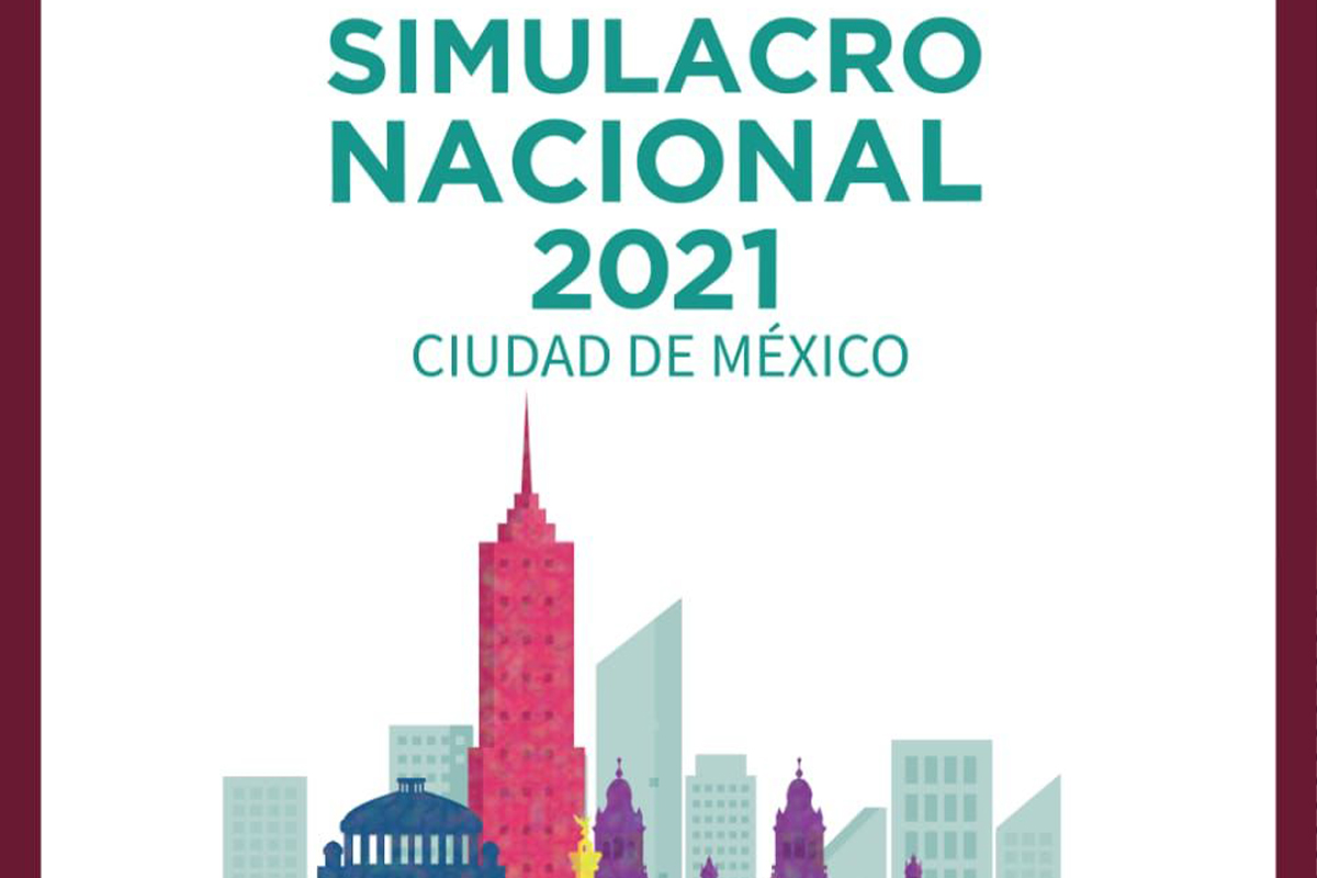 Programan simulacro en la CDMX para el próximo lunes 21 de junio