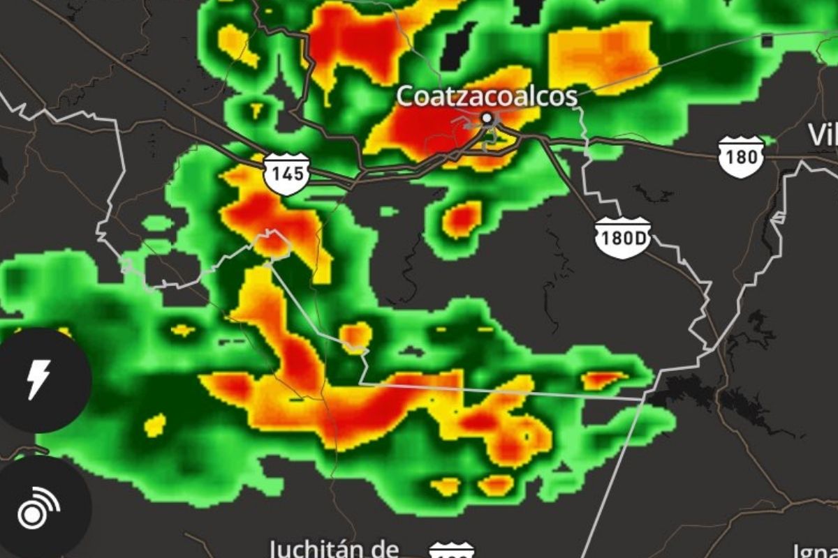 Lluvia fuerte y posible granizo en la CDMX y en estos estados