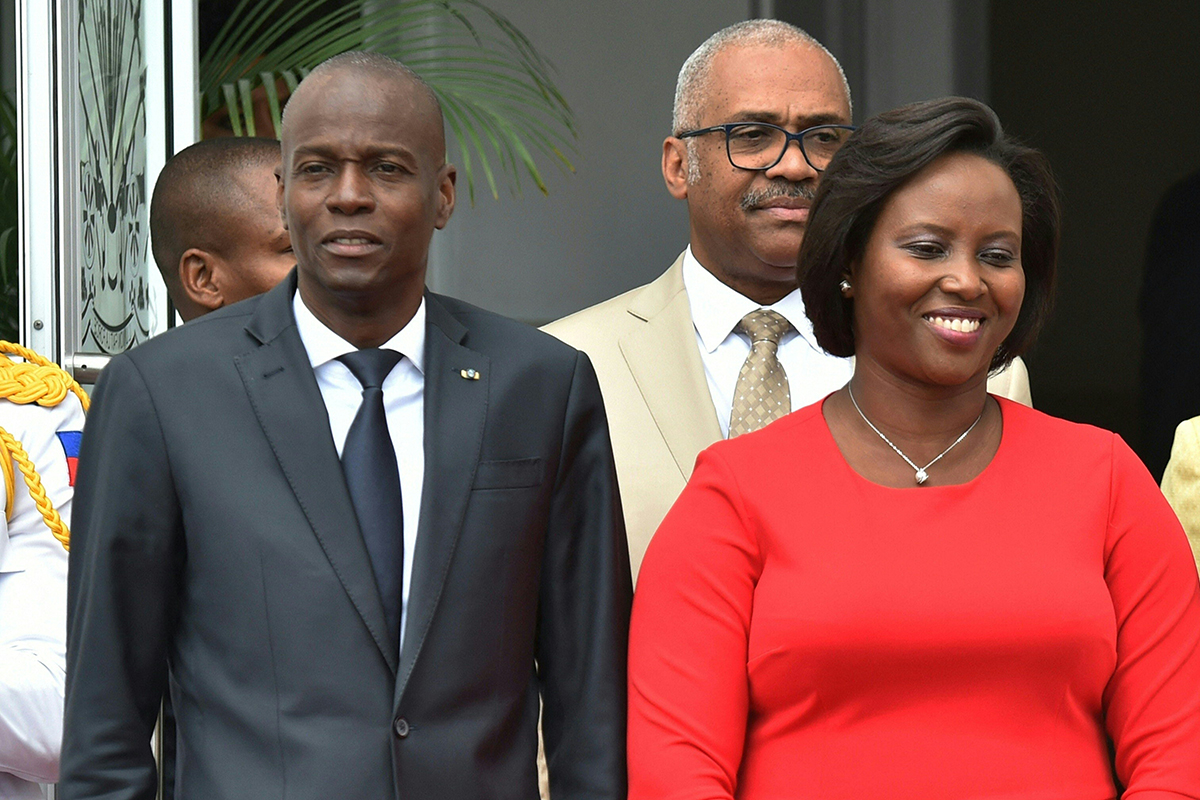 Viuda de Jovenel Moise pide continuar “la batalla” del asesinado presidente de Haití