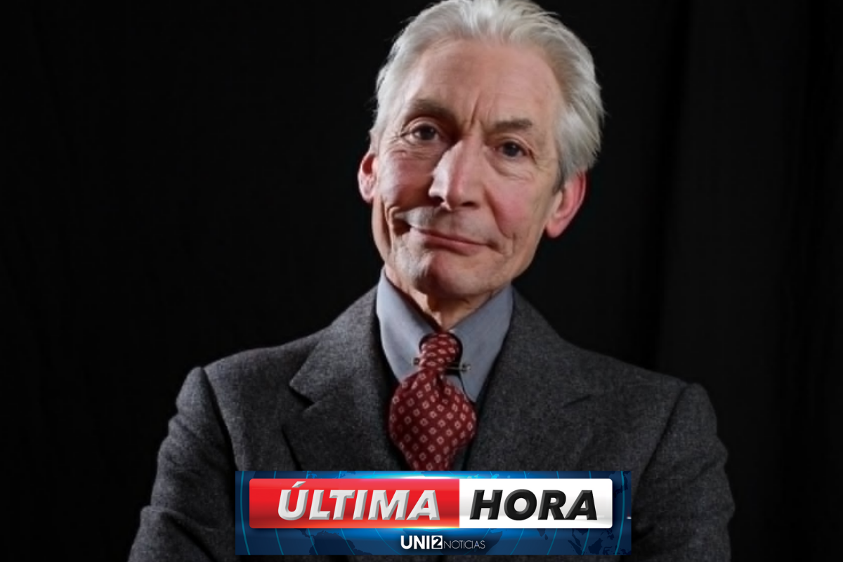 Muere a los 80 años, Charlie Watts, baterista de los Rolling Stones