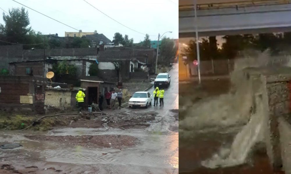 Fuertes lluvias en Chihuahua dejan una persona sin vida y varias afectaciones