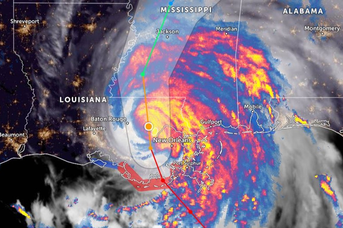 Huracán Ida azota a Luisiana y deja sin electricidad a Nueva Orleans