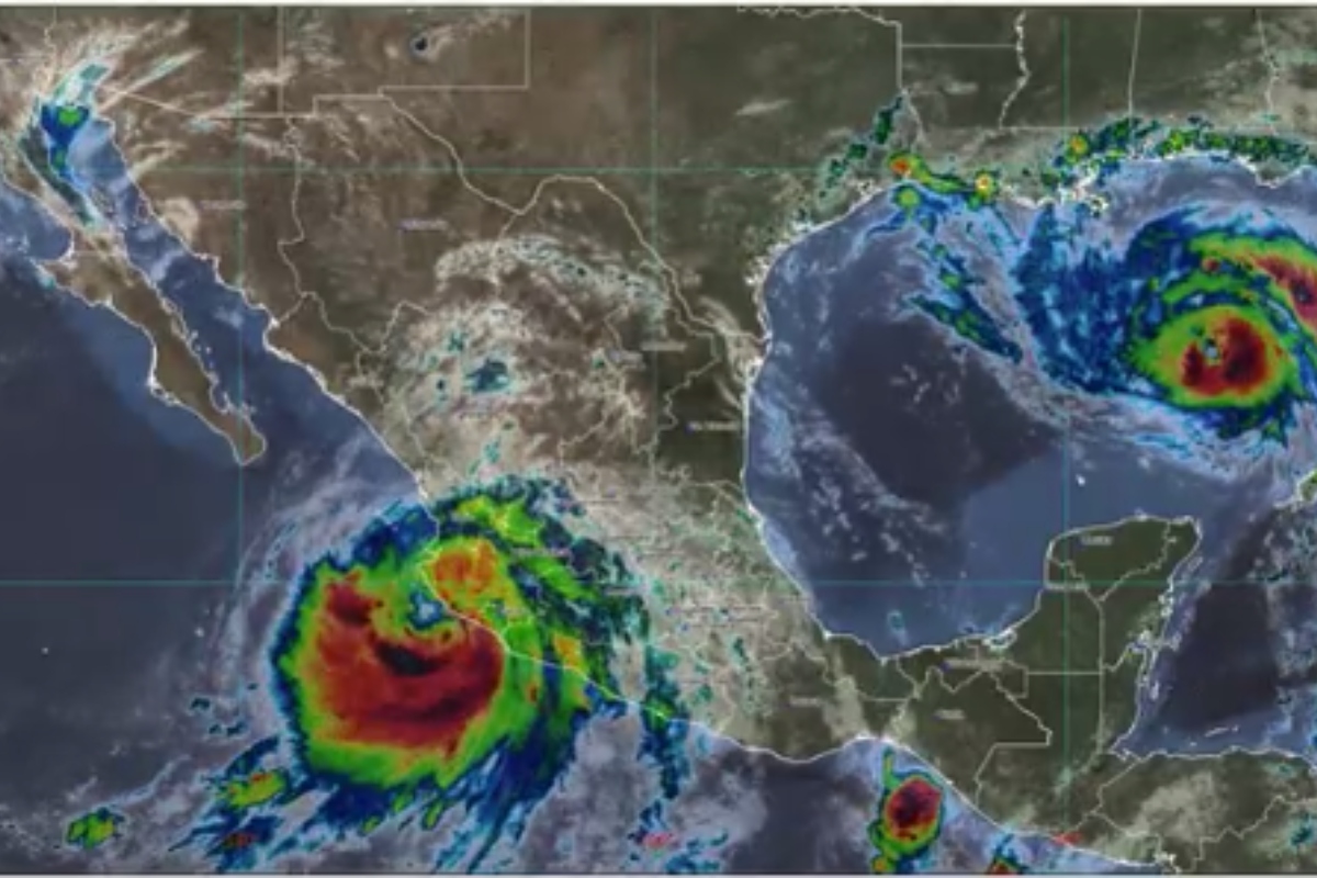 Huracán Nora se fortalece en su paso por Jalisco, Colima y Michoacán