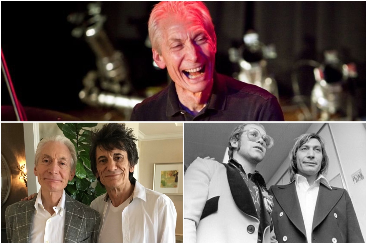 Los Rollings Stones rinden homenaje a su difunto baterista Charlie Watts