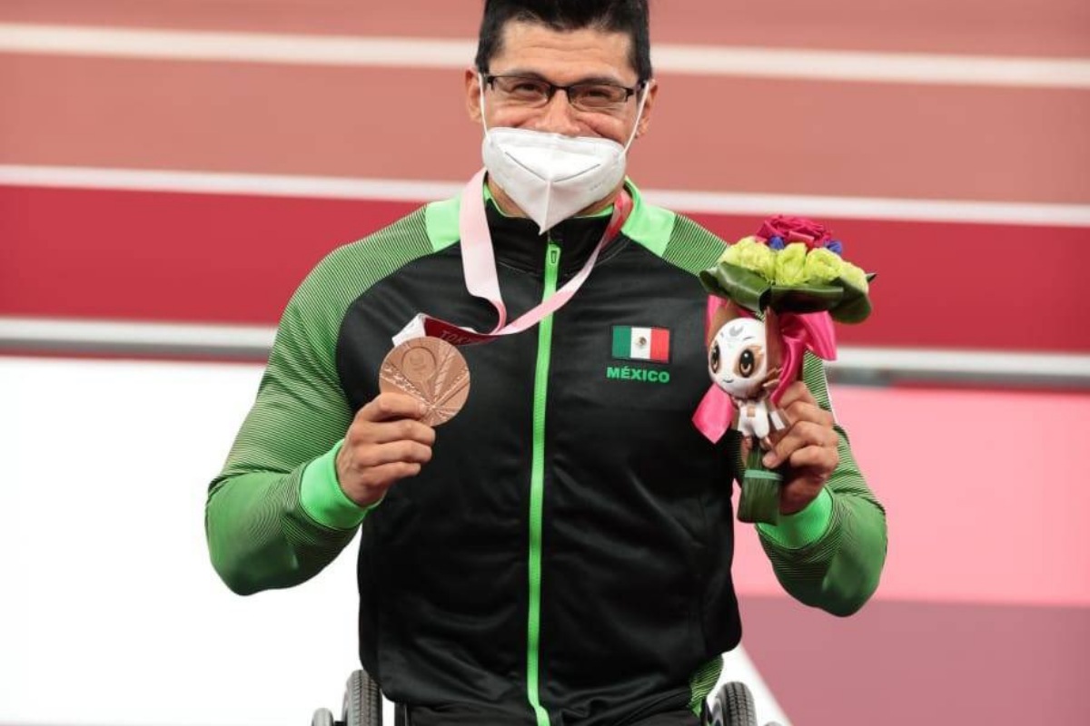 Juan Pablo Cervantes logra el octavo bronce para México en los Paralímpicos