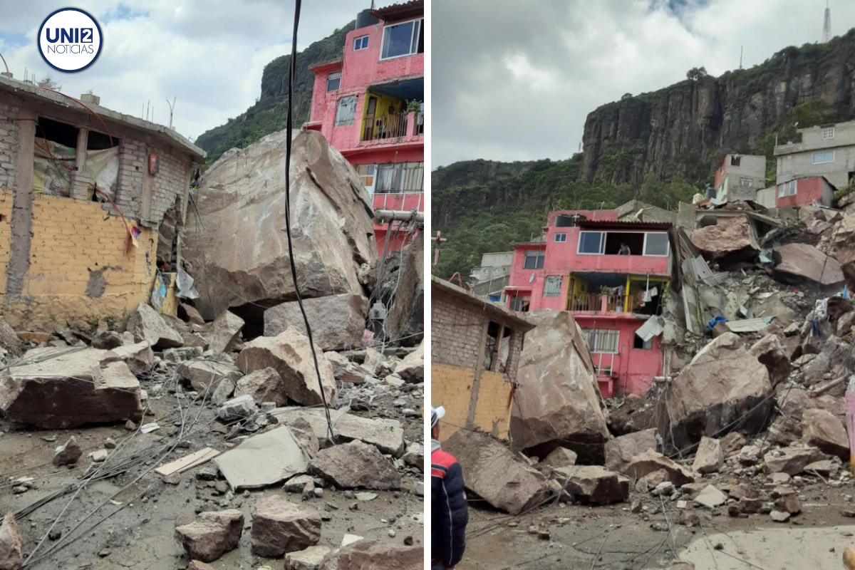 Evacuan zonas aledañas al cerro Chiquihuite; instalan tres albergues