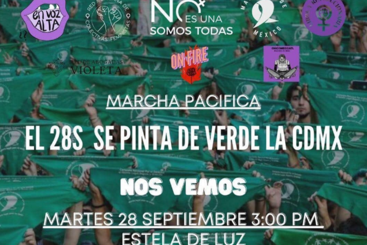 Colectivos feministas prevén marcha por la despenalización del aborto