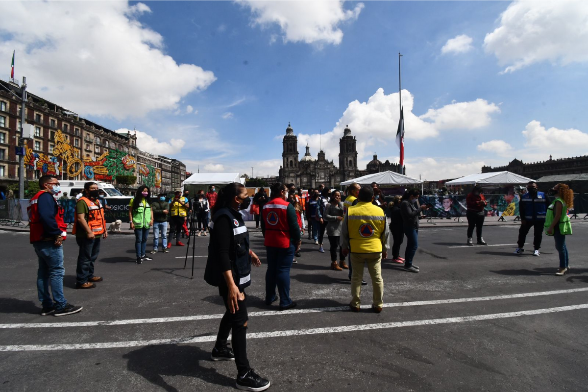 Así se vive el Simulacro Nacional en la CDMX