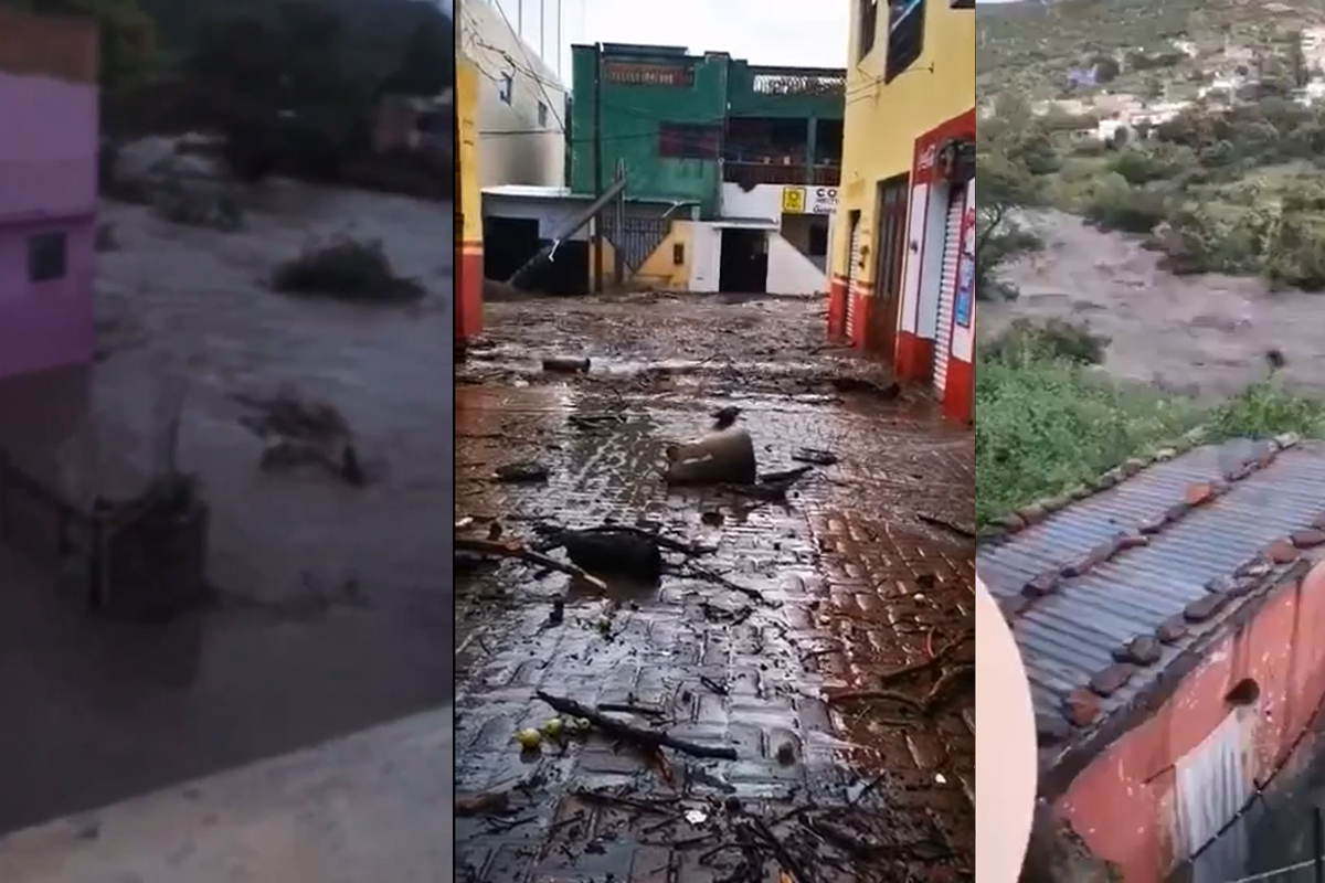 Desbordamiento de presa en Zacatecas deja severas afectaciones