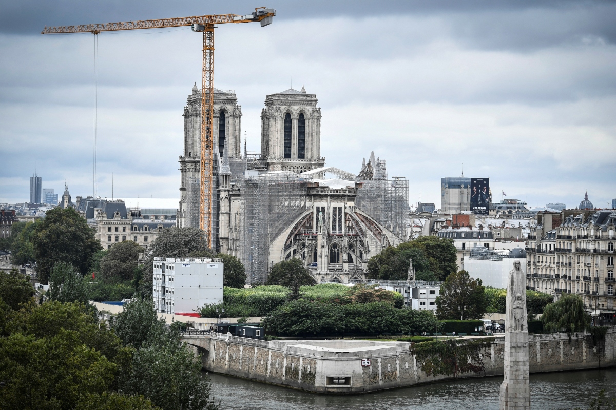 Inicia etapa de restauración de la catedral de Notre Dame