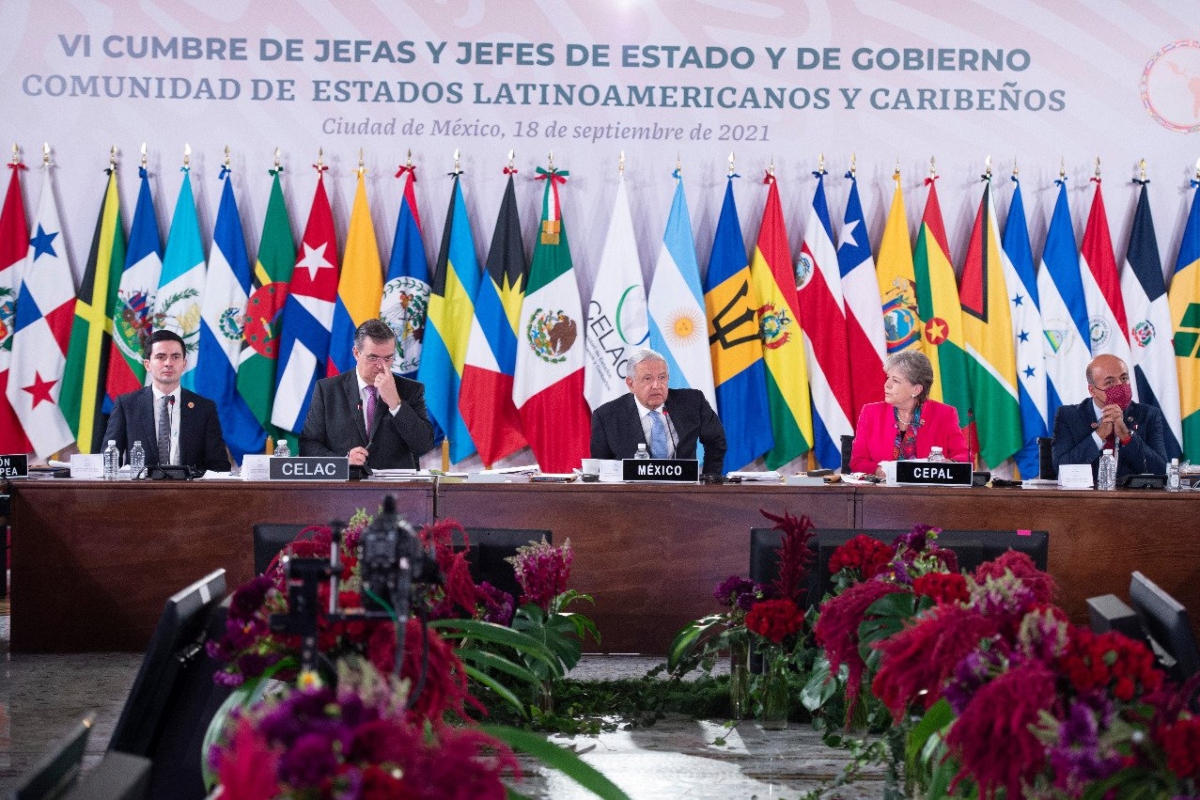 CELAC: AMLO propone crear comunidad económica entre EU, Canadá y América Latina