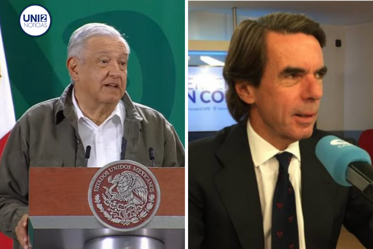 Esto respondió AMLO a Aznar luego de ironizar su nombre