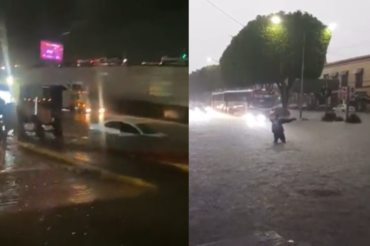 Fuertes lluvias provocan inundaciones y estragos en Querétaro