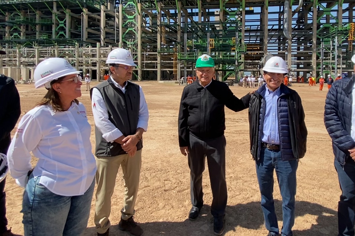 AMLO anuncia inversión de 60 mmdp para refinería de Tula, Hidalgo