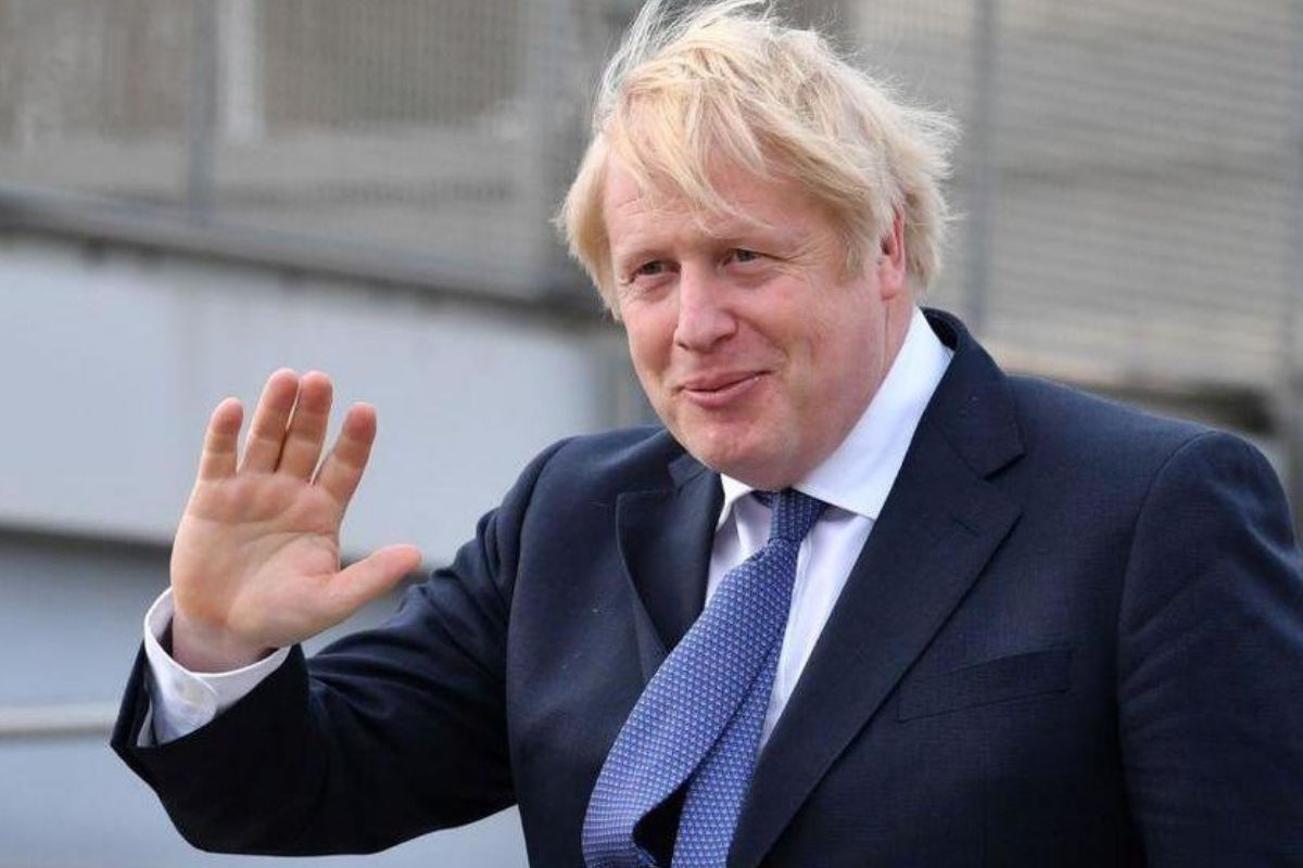 Boris Johnson pierde su discurso e improvisa hablando de Peppa Pig