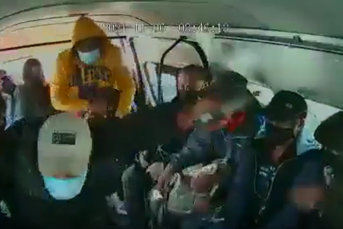 ¡Captan otro asalto en combi! Ahora en Cuautitlán, Izcalli