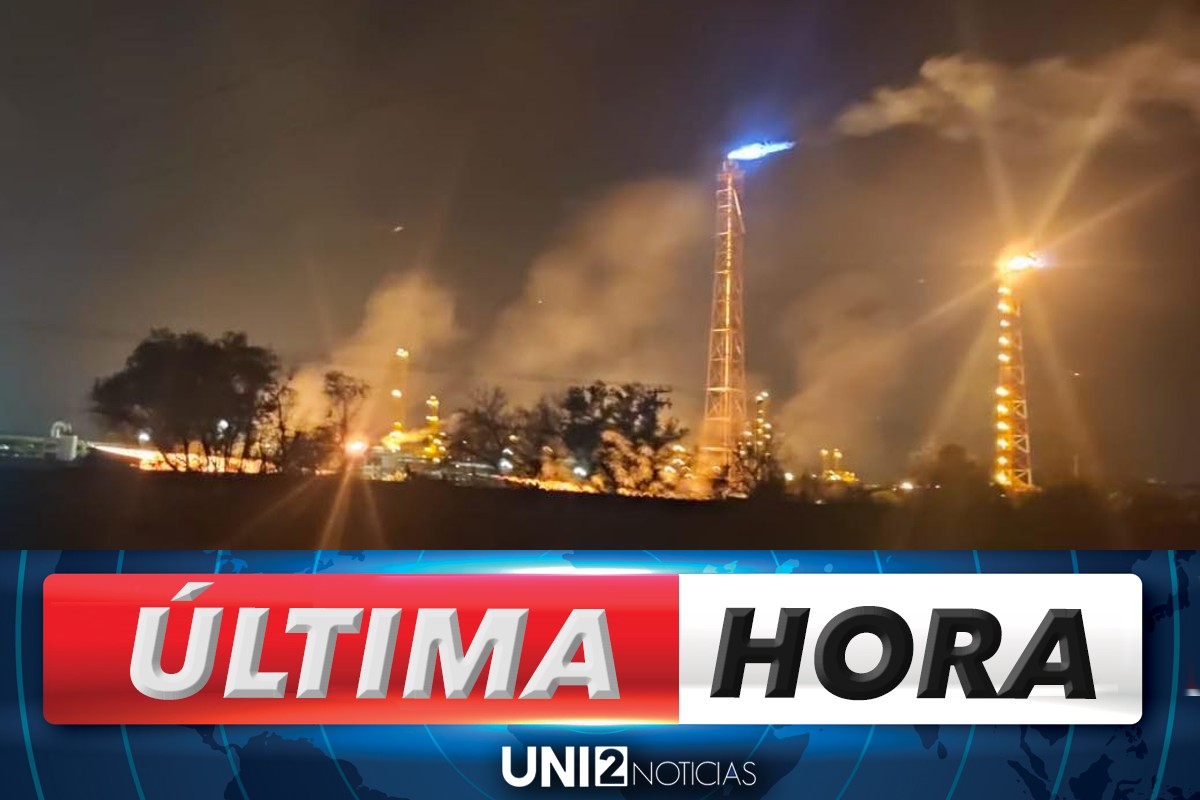 Reportan explosión en inmediaciones de la refinería de Tula, Hidalgo