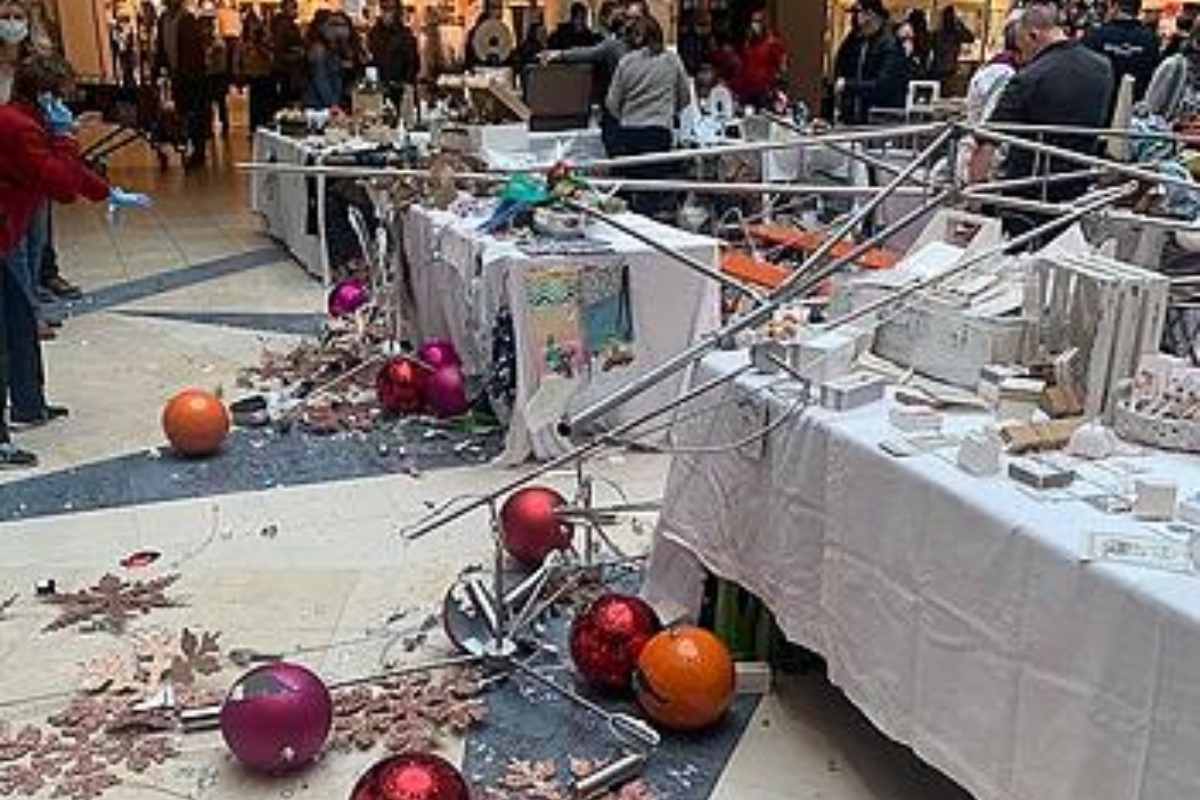 Al menos seis heridos por caída de decoraciones navideñas en centro comercial de Suiza