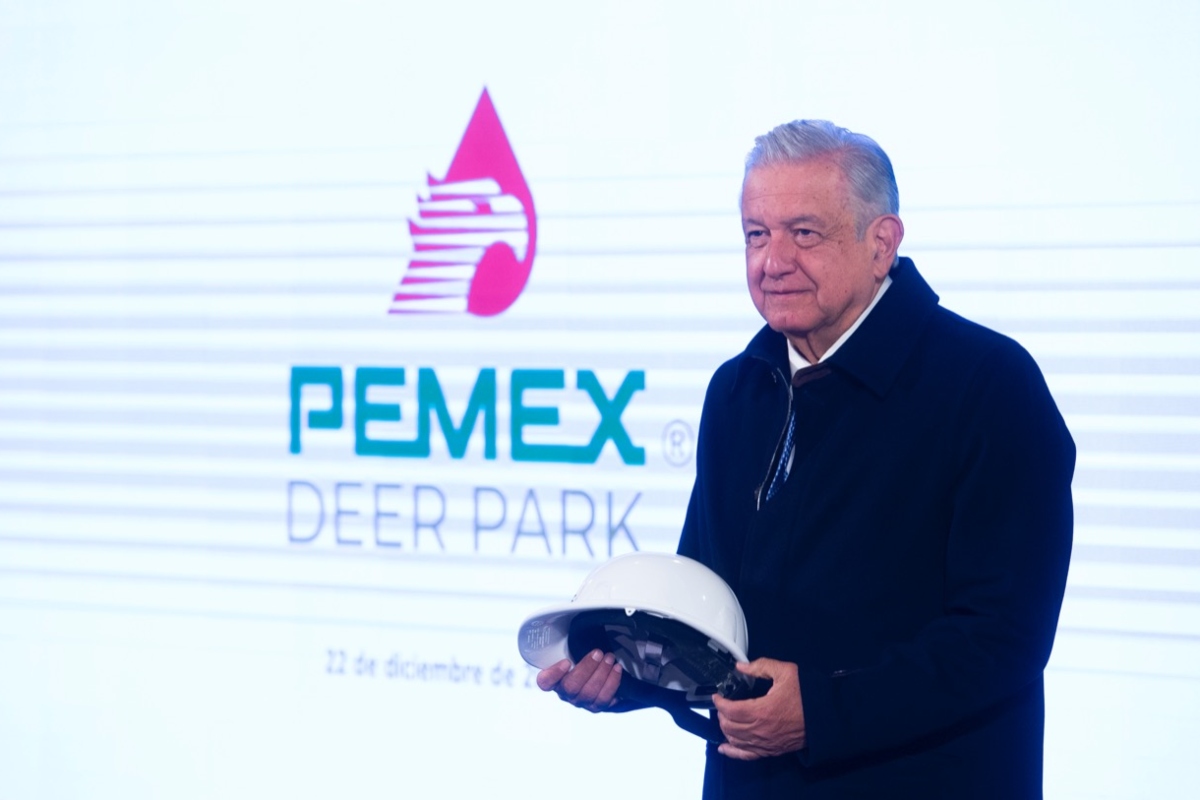 “Gobierno de EU autorizó venta de refinería Deer Park a Pemex”, asegura AMLO