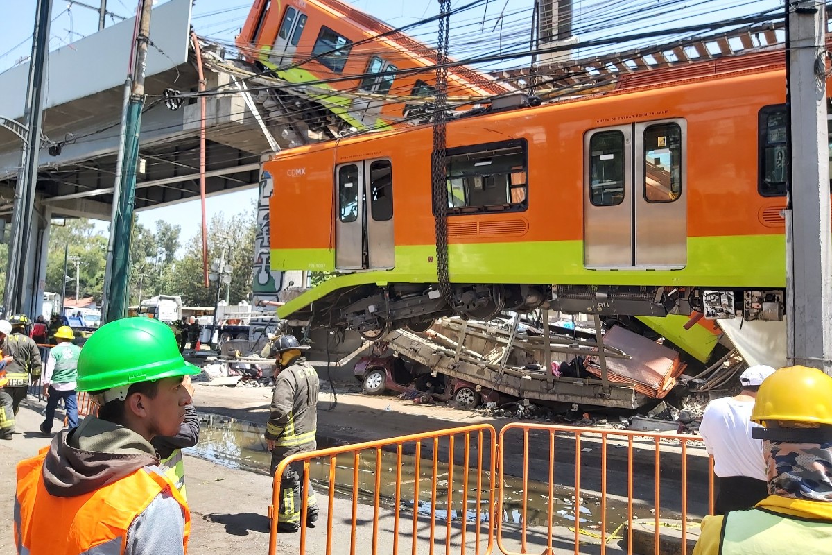 Peritos dicen que trabes de L12 del Metro tenían deformaciones y eran detectables