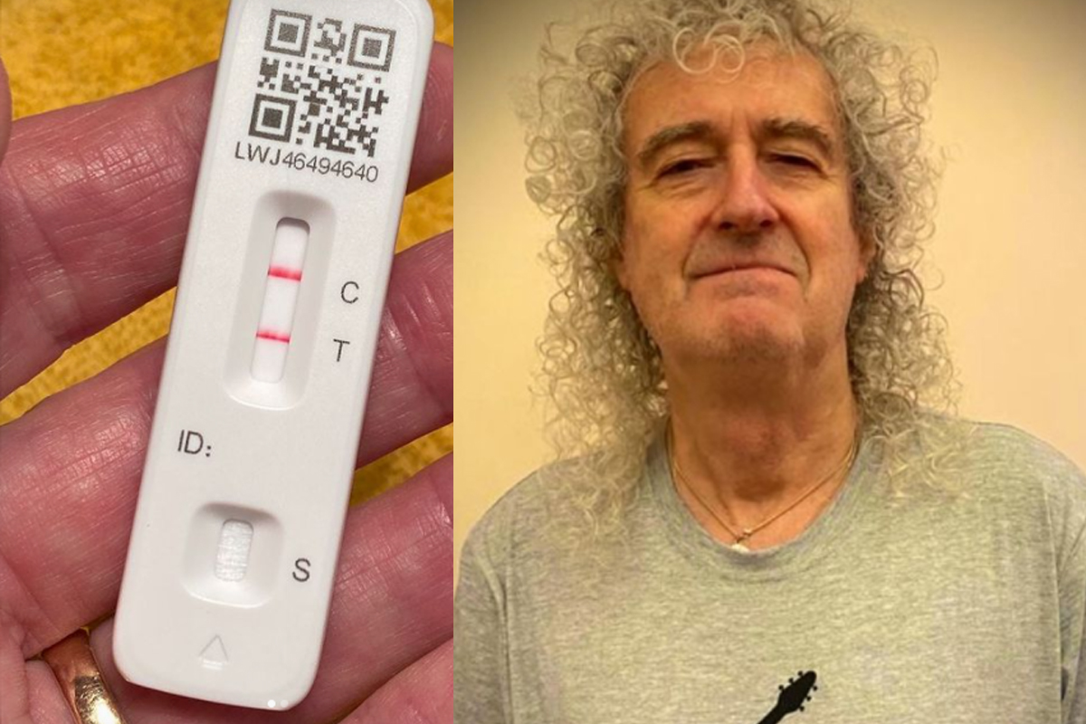 Brian May, guitarrista de Queen, da positivo a Covid-19