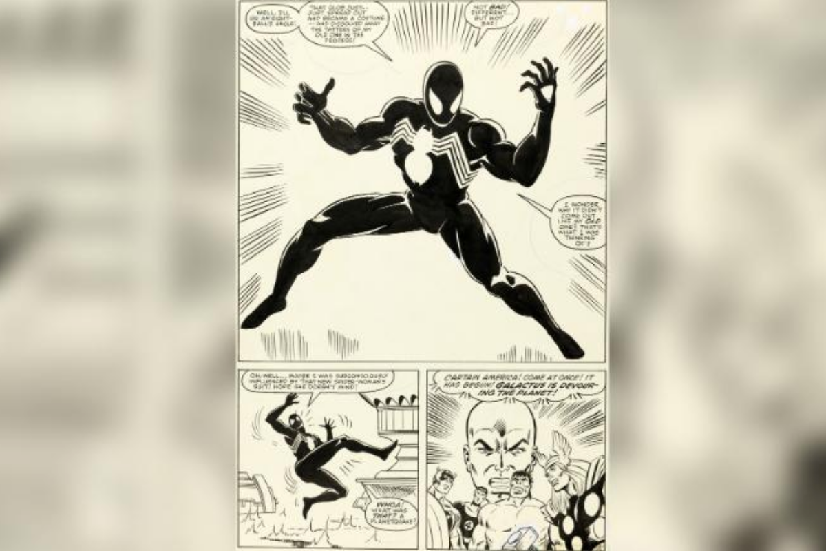 ¡De récord! Subastan página del cómic de Spider-Man en 3.36 mdd