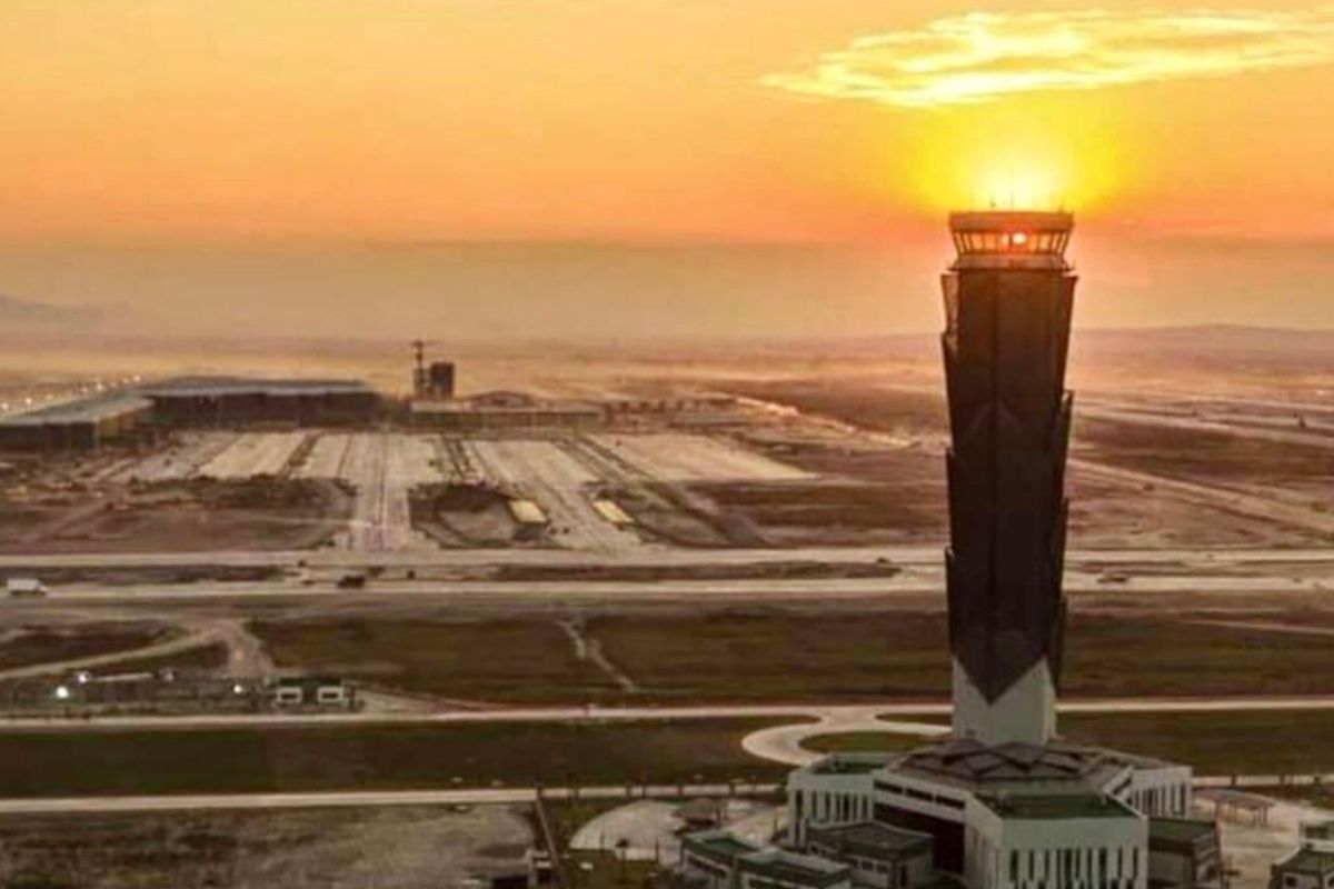 Aeropuerto de Santa Lucía tiene 88% de avance y será inaugurado en marzo