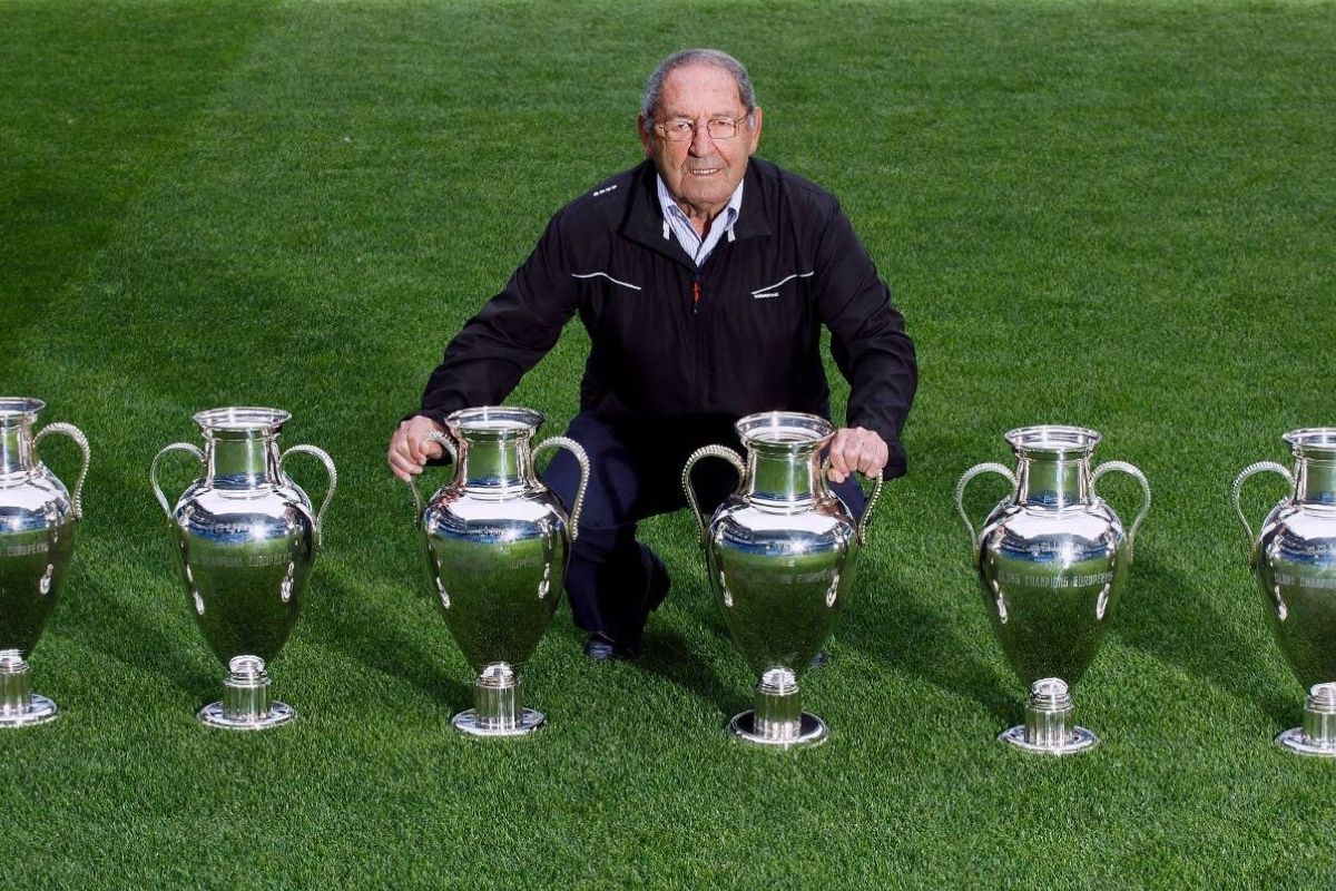 Muere Paco Gento, leyenda del Real Madrid y único ganador de seis Copas de Europa