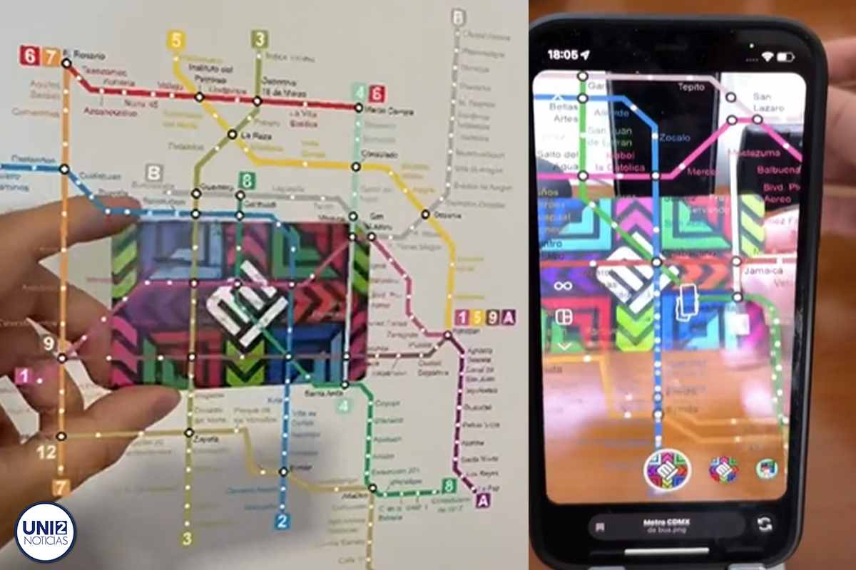 Conoce la nueva forma de moverte en el Metro de la CDMX con el mapa 3D de Instagram