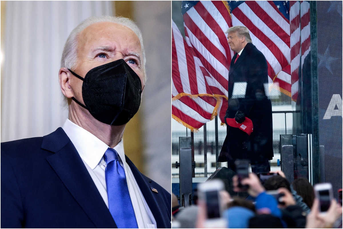 Trump denuncia “teatro político” de Biden para distraer la atención de su “fracaso”