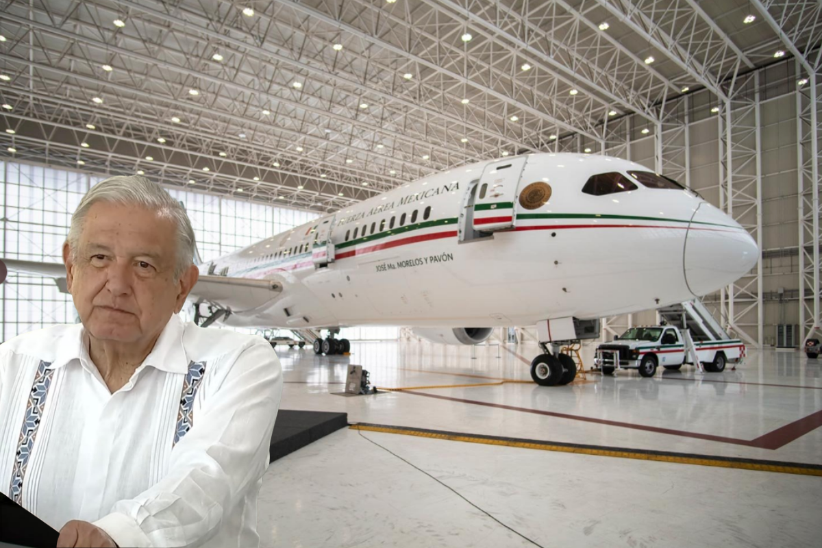 AMLO planea dar el avión presidencial a empresa militar