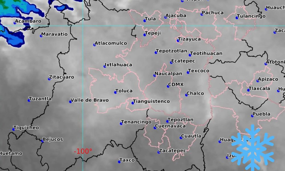 Activan alerta amarilla por temperaturas bajas en cinco alcaldías de la CDMX