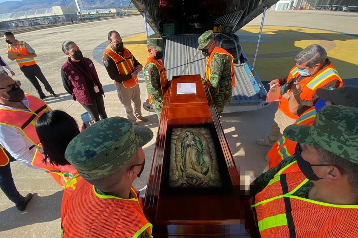 México termina repatriación de cuerpos de los 56 migrantes fallecidos en Chiapas