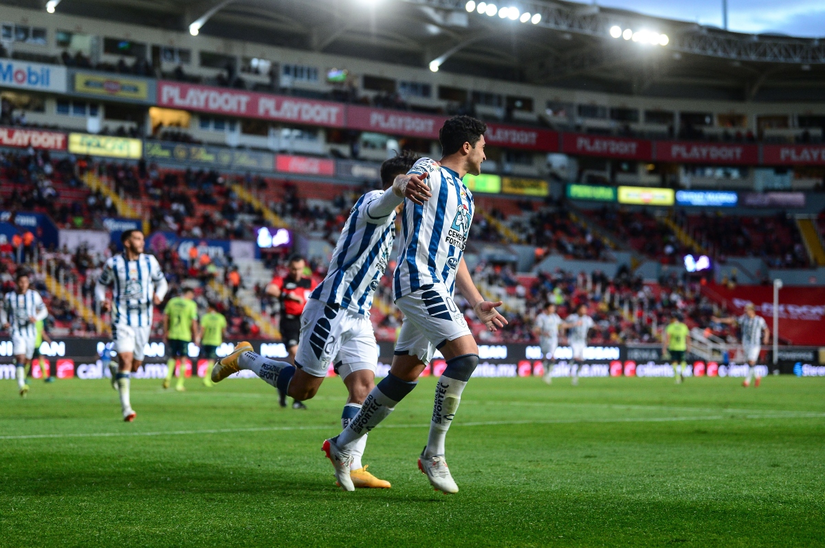 Pachuca vence 3-1 al Necaxa y toma el liderazgo del torneo Clausura