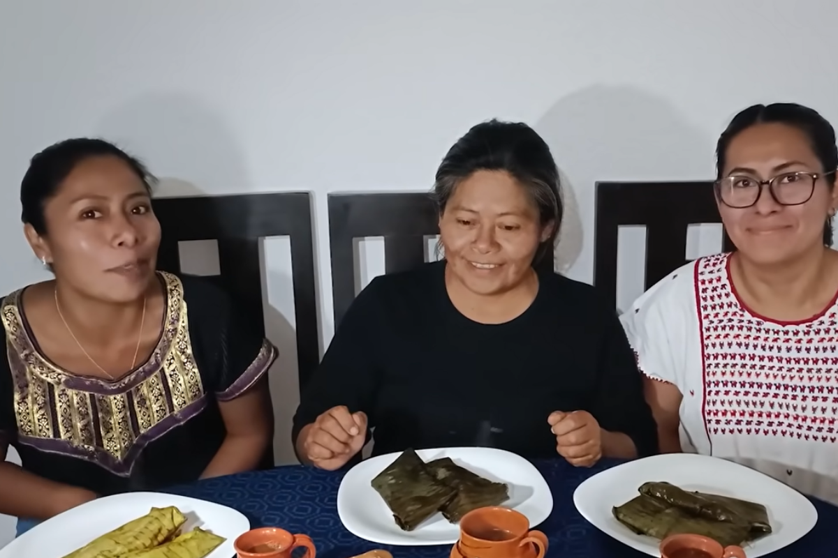 Con receta de su madre, Yalitza Aparicio enseña cómo hacer tamales oaxaqueños