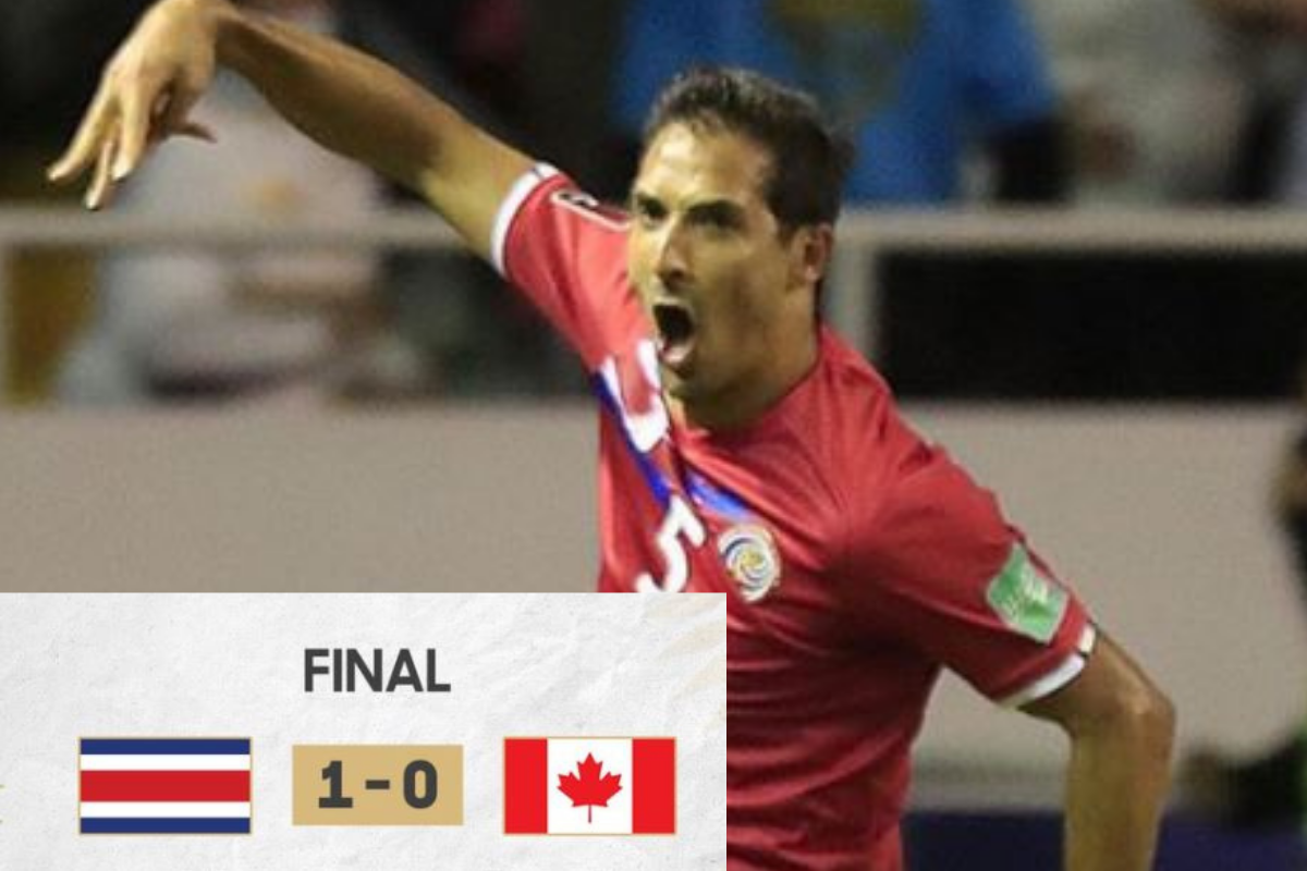 ¡Interesante! Costa Rica derrota 1-0 a Canadá en Octagonal rumbo al Mundial