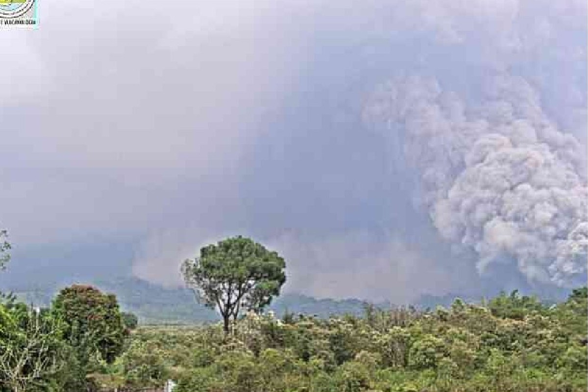 Volcán de Fuego incrementa actividad en Guatemala