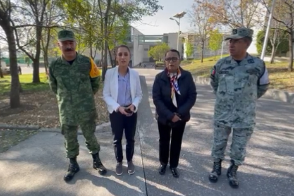 Sheinbaum descarta daños en la Ciudad de México tras sismo; cóndores continúan sobrevolando