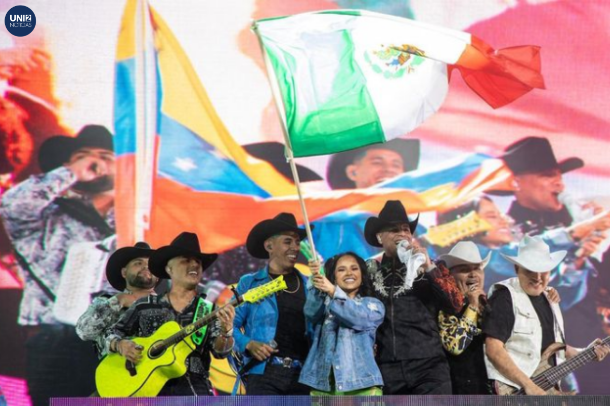 Becky G y Grupo Firme coinciden en escenario de Coachella